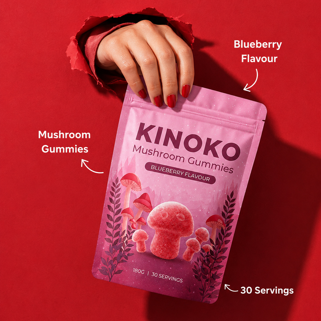 Gummies aux Champignons